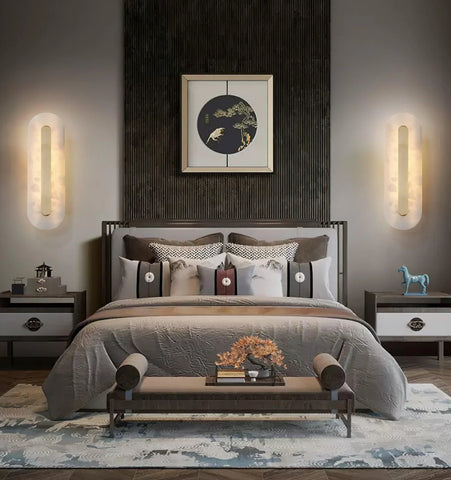 Marble Rounded Wall Light
