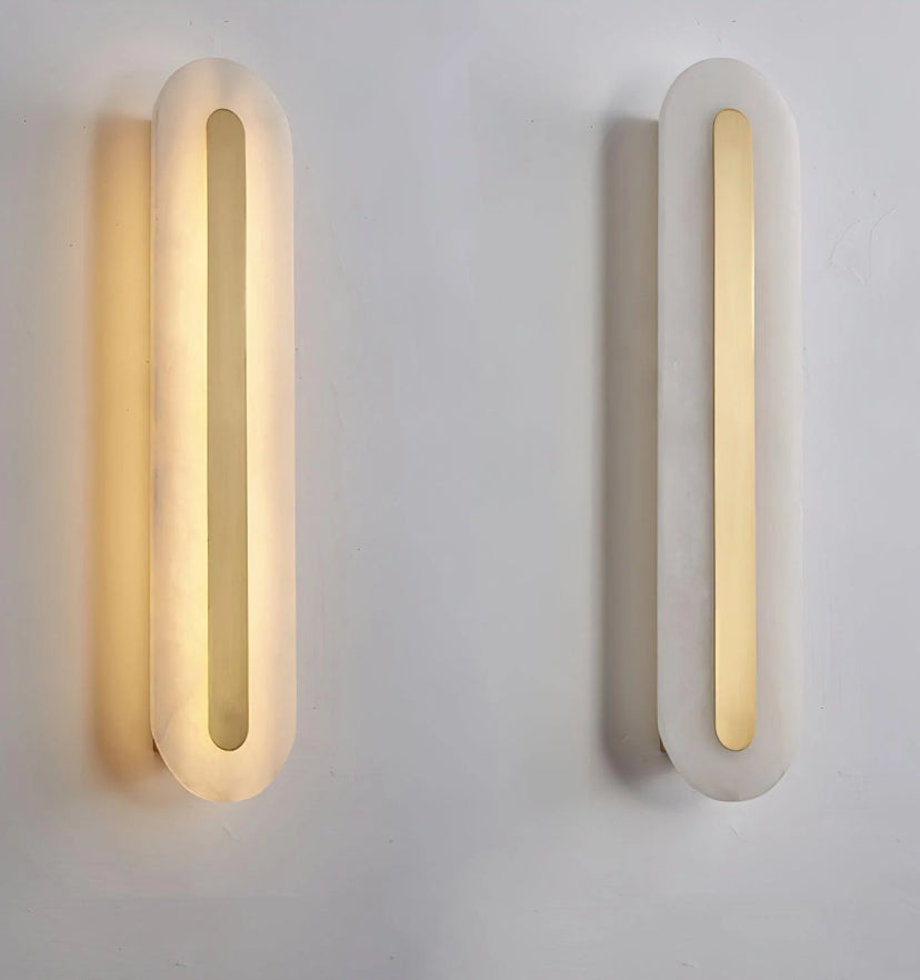 Marble Rounded Wall Light