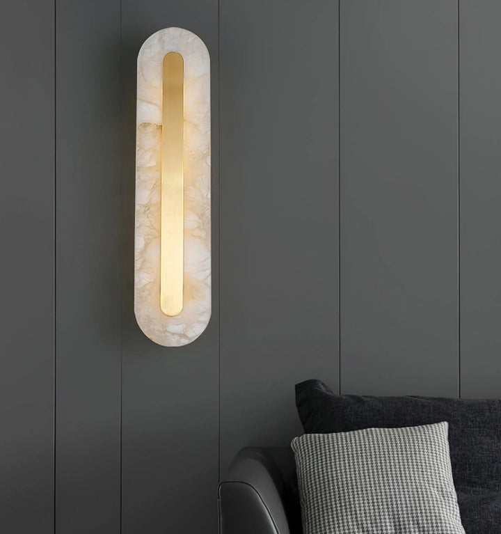 Marble Rounded Wall Light
