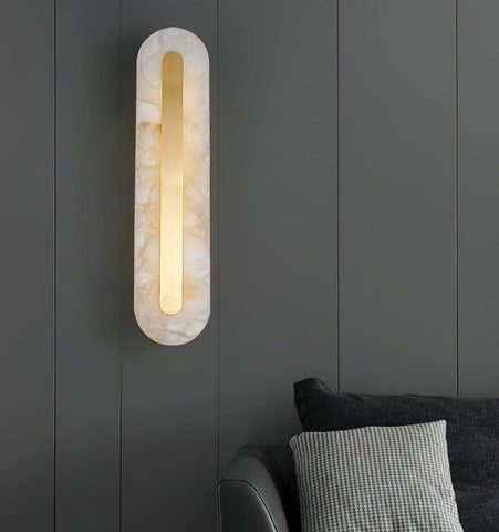 Marble Rounded Wall Light