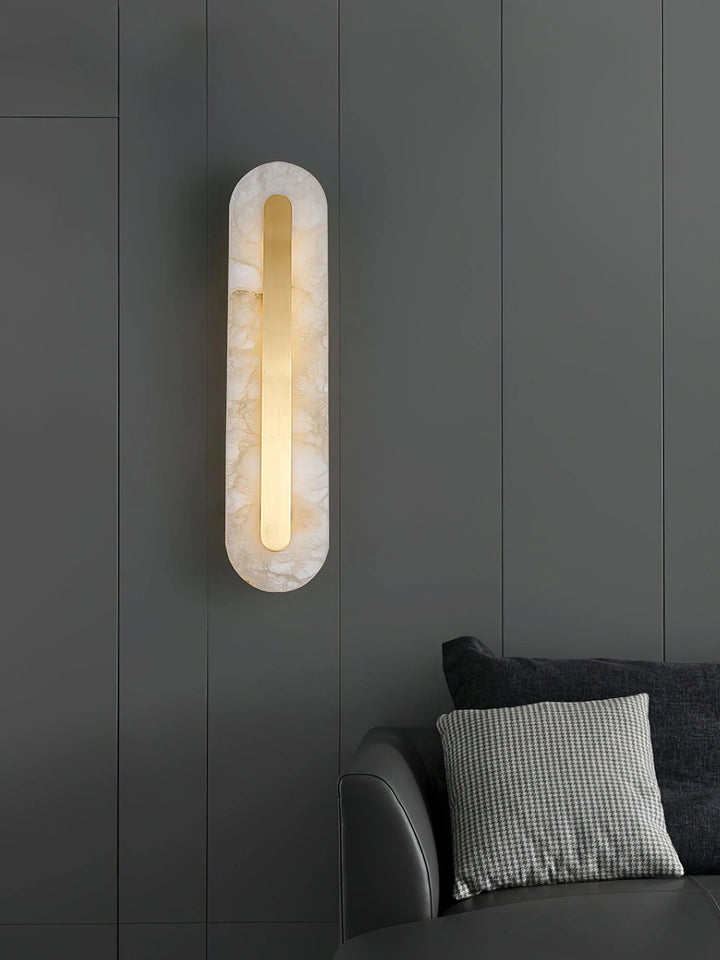 Marble Rounded Wall Light