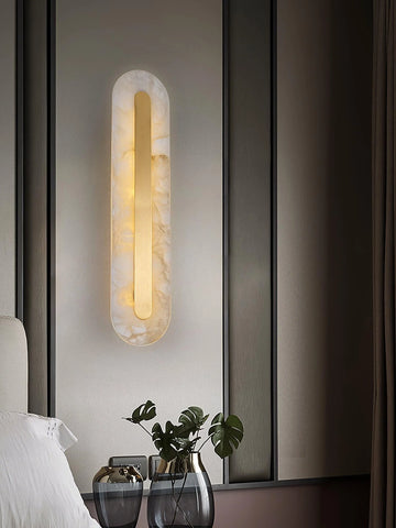 Marble Rounded Wall Light