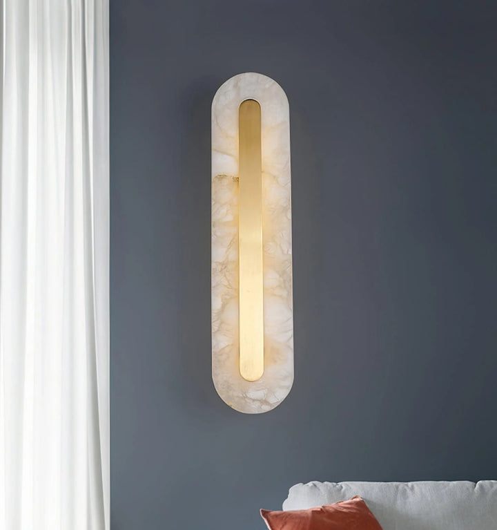 Marble Rounded Wall Light