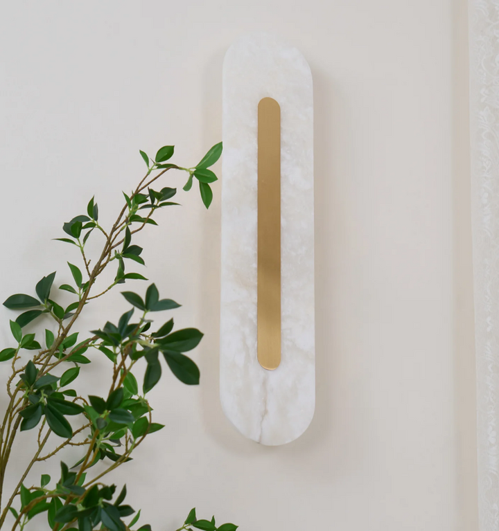 Marble Rounded Wall Light