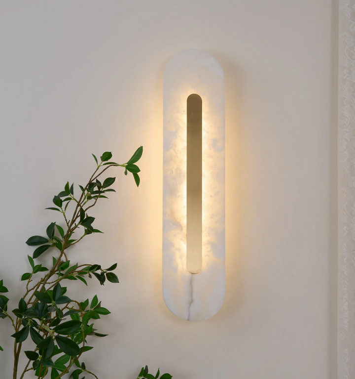 Marble Rounded Wall Light