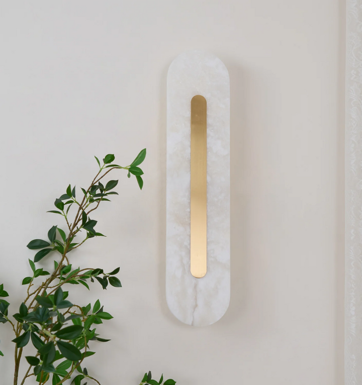 Marble Rounded Wall Light
