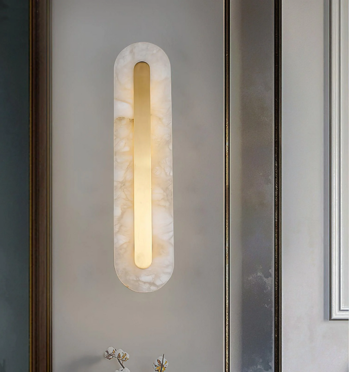 Marble Rounded Wall Light