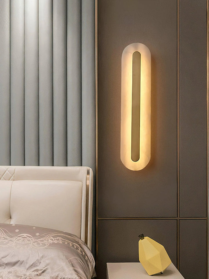 Marble Rounded Wall Light