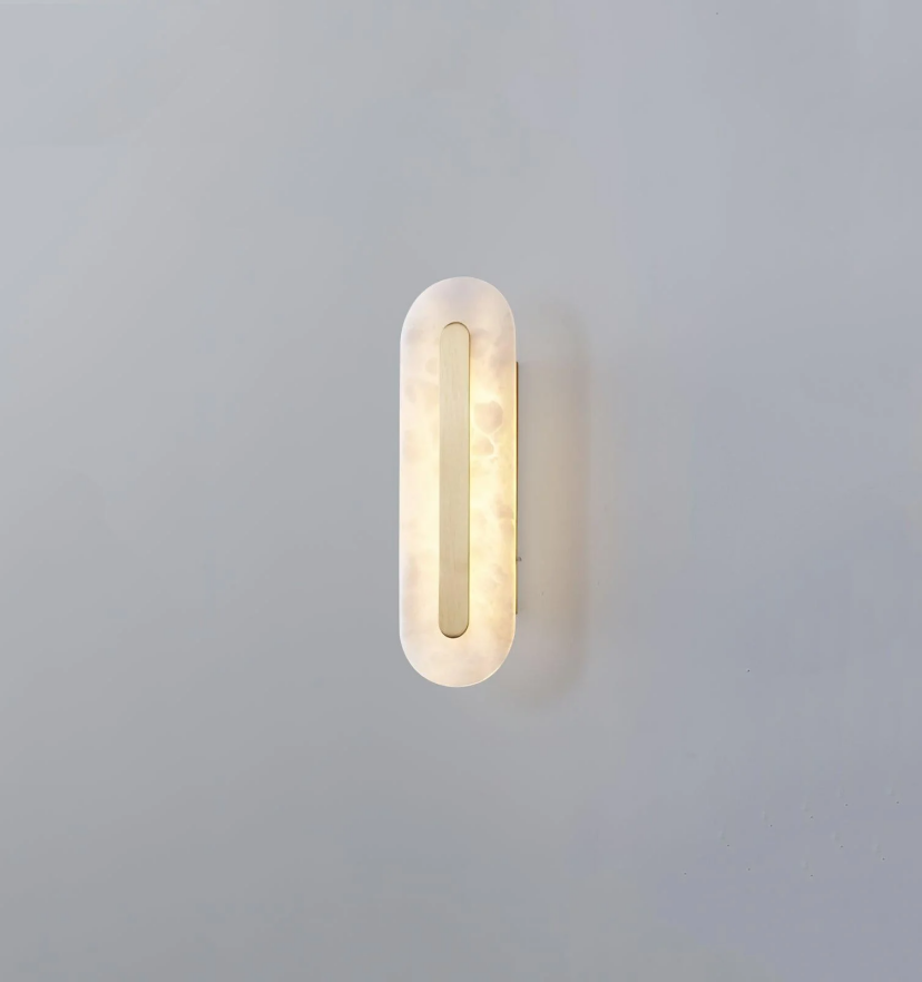 Marble Rounded Wall Light