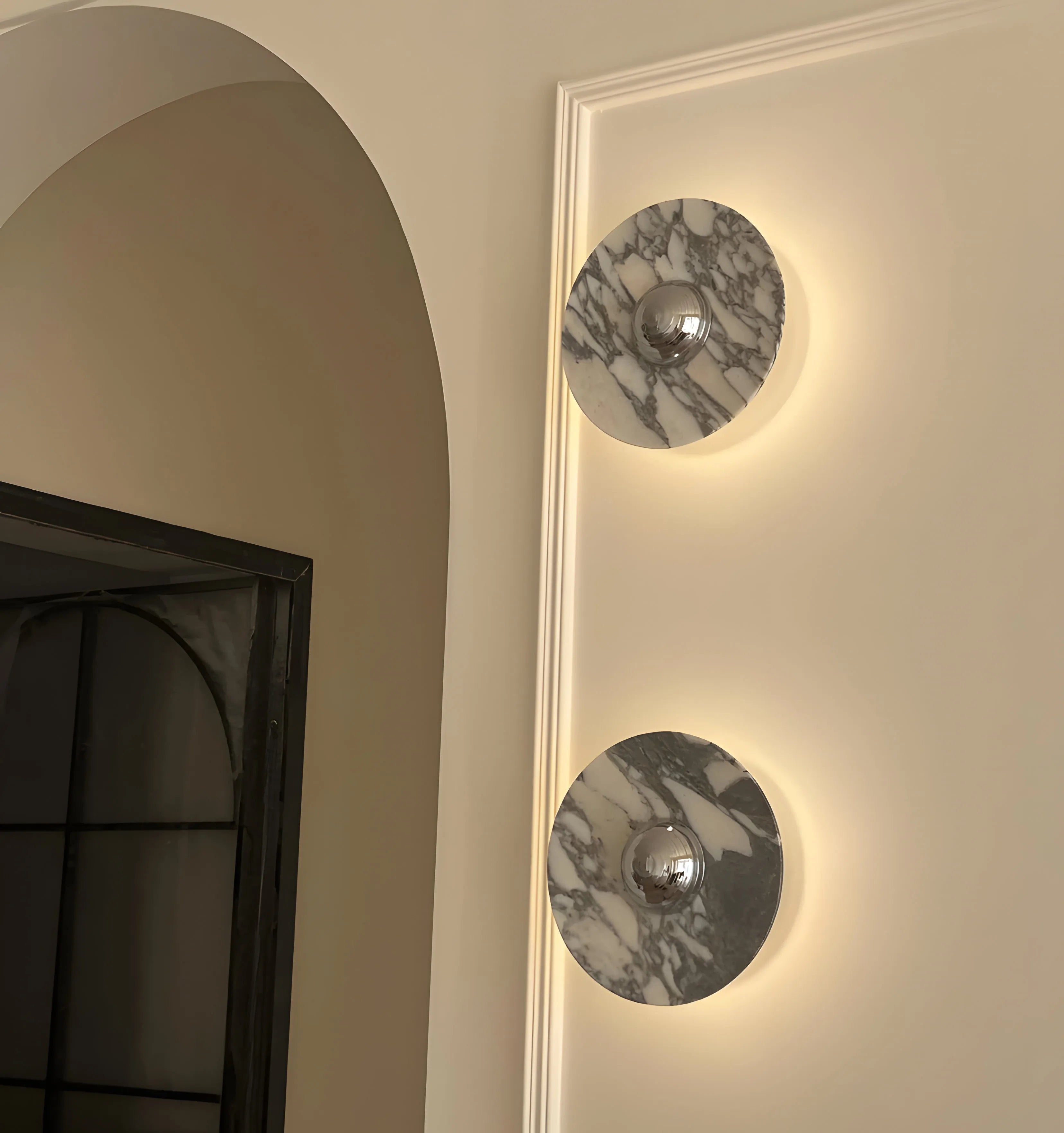 MESSIER MARBLE RECHARGEABLE WALL LAMP