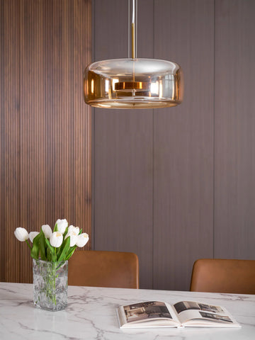 Metro Sphere Glass Pendant Lamp