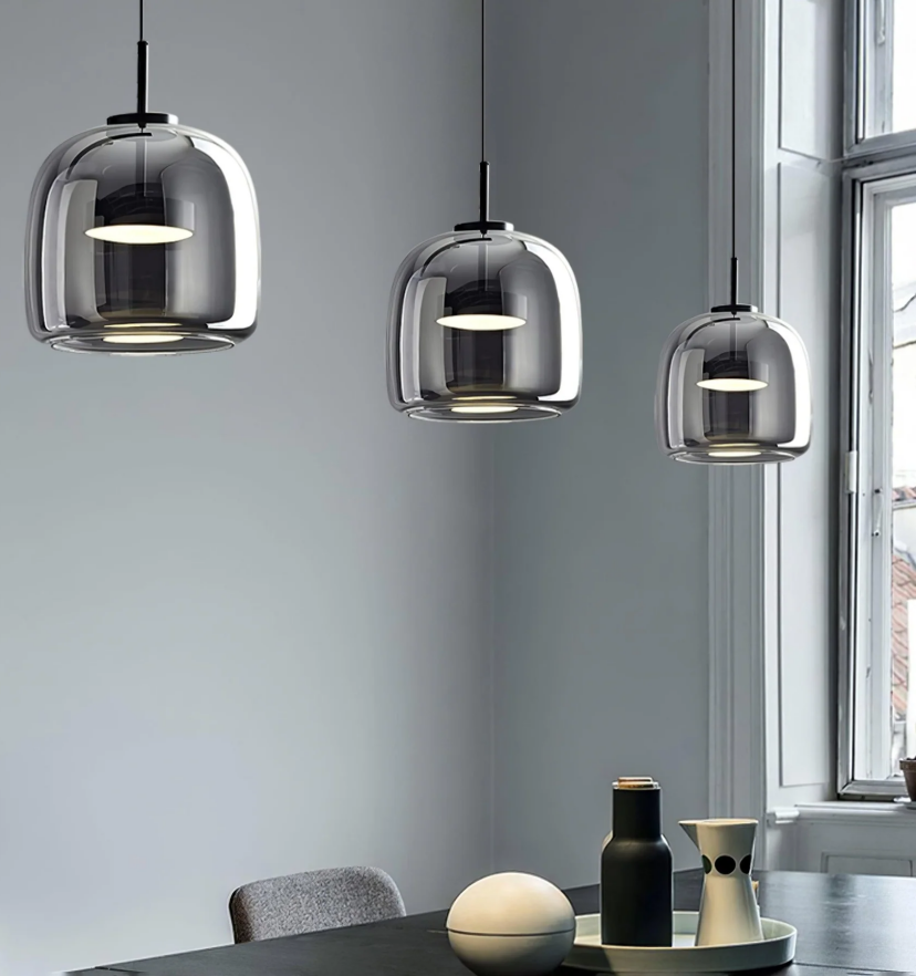 Metro Sphere Glass Pendant Lamp
