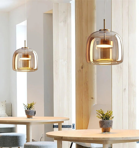 Metro Sphere Glass Pendant Lamp