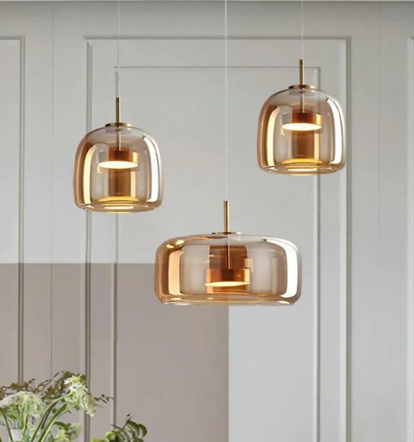 Metro Sphere Glass Pendant Lamp