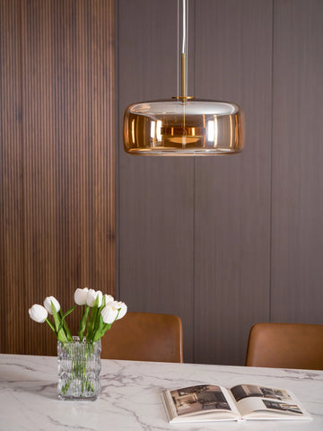 Metro Sphere Glass Pendant Lamp