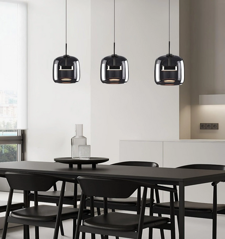 Metro Sphere Glass Pendant Lamp