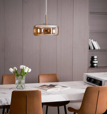 Metro Sphere Glass Pendant Lamp