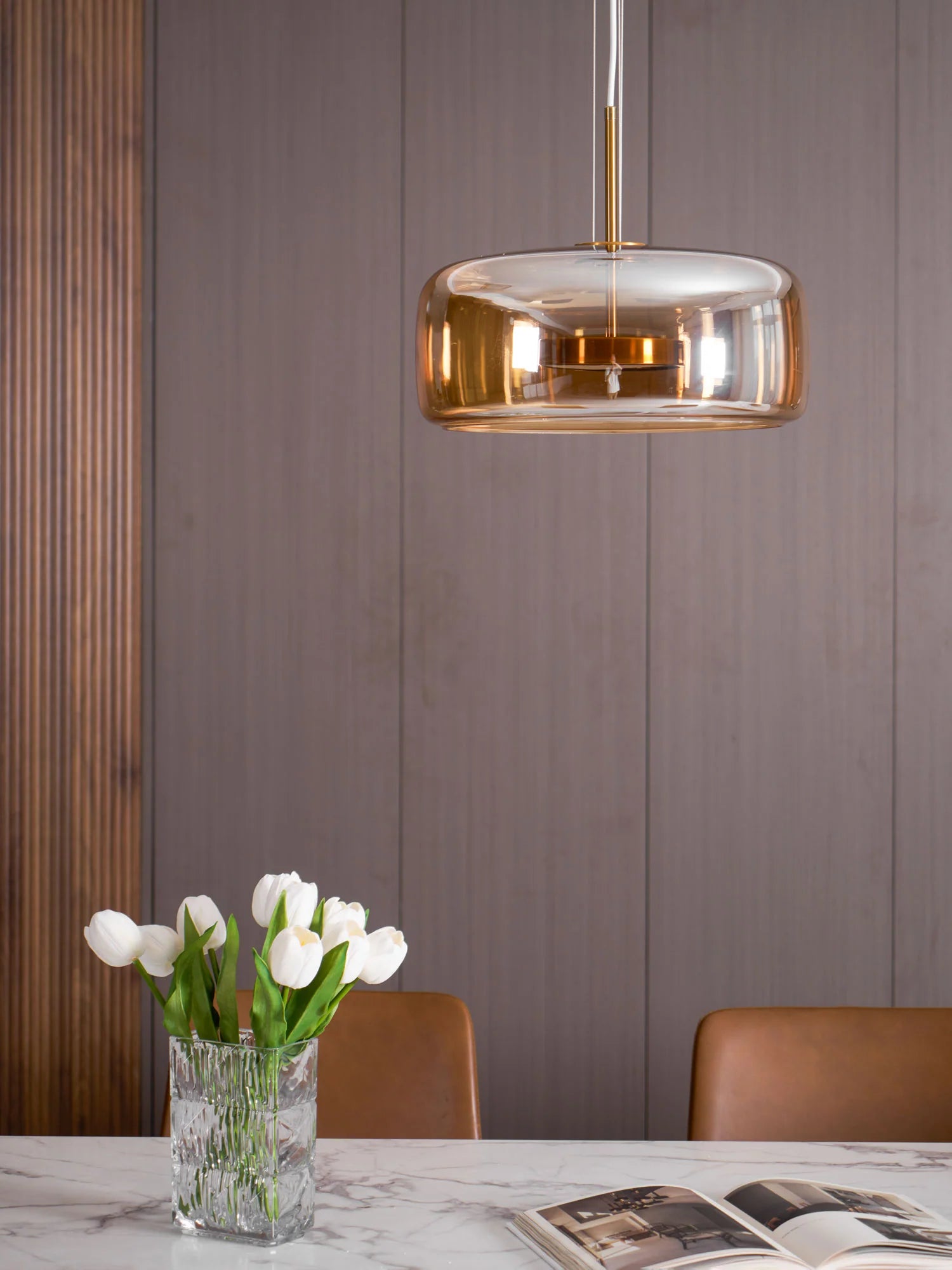 Metro Sphere Glass Pendant Lamp