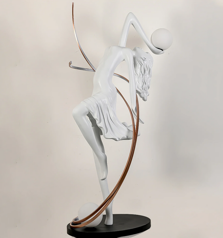 Misha Goddess Statue Floor Lamp