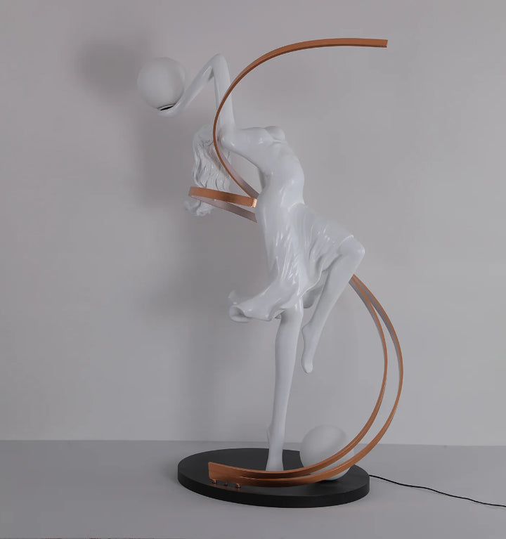 Misha Goddess Statue Floor Lamp