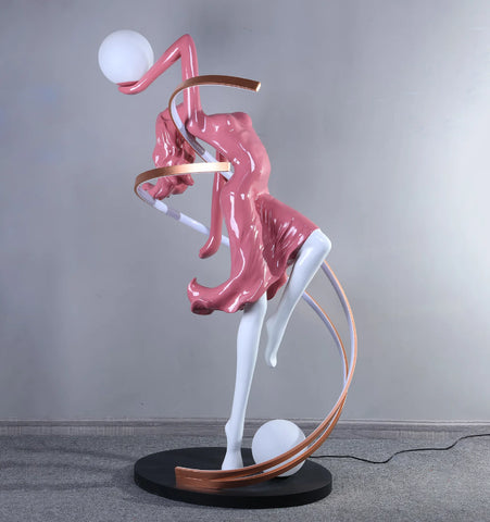 Misha Goddess Statue Floor Lamp