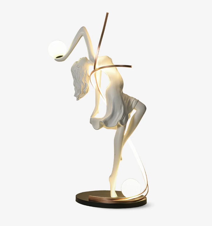 Misha Goddess Statue Floor Lamp