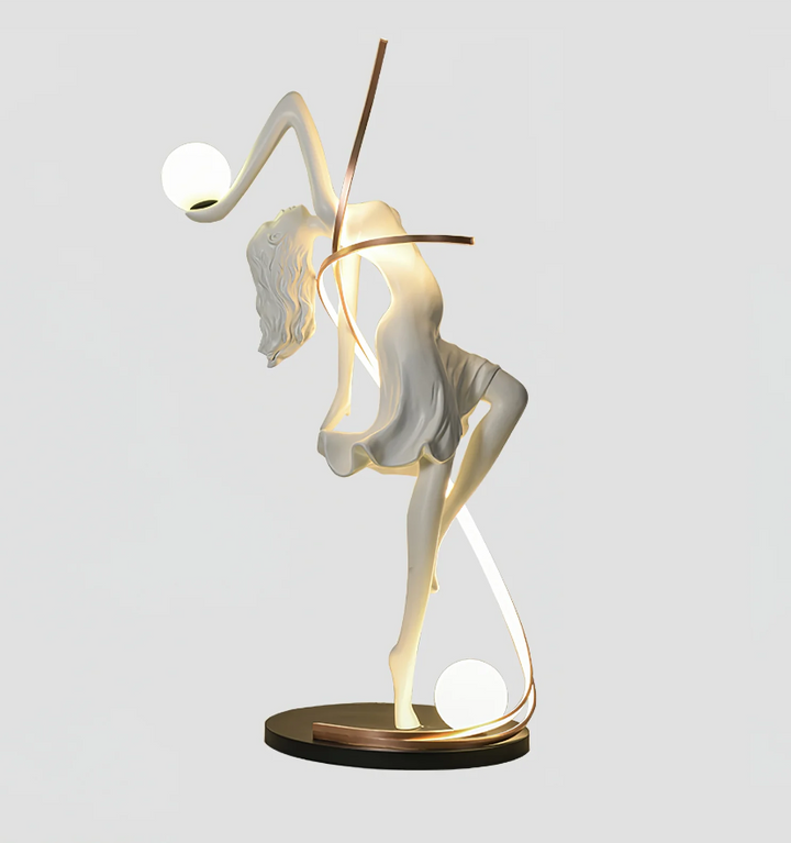 Misha Goddess Statue Floor Lamp