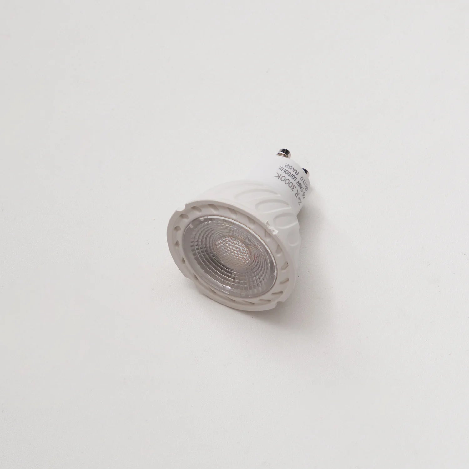 Light bulb on a white background