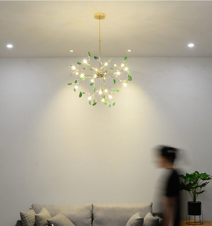 MODERN AGATE CHANDELIER