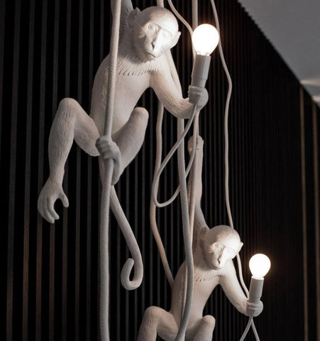 Monkey Pendnant Lamp
