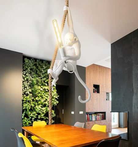 Monkey Pendnant Lamp