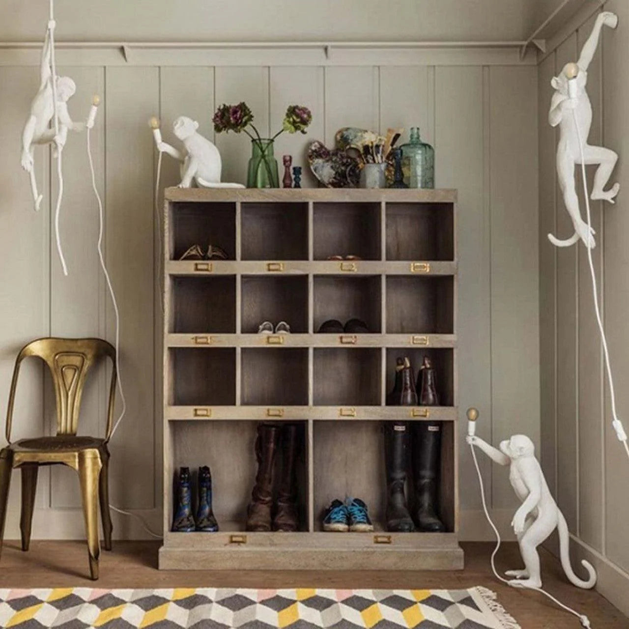 Monkey Pendnant Lamp