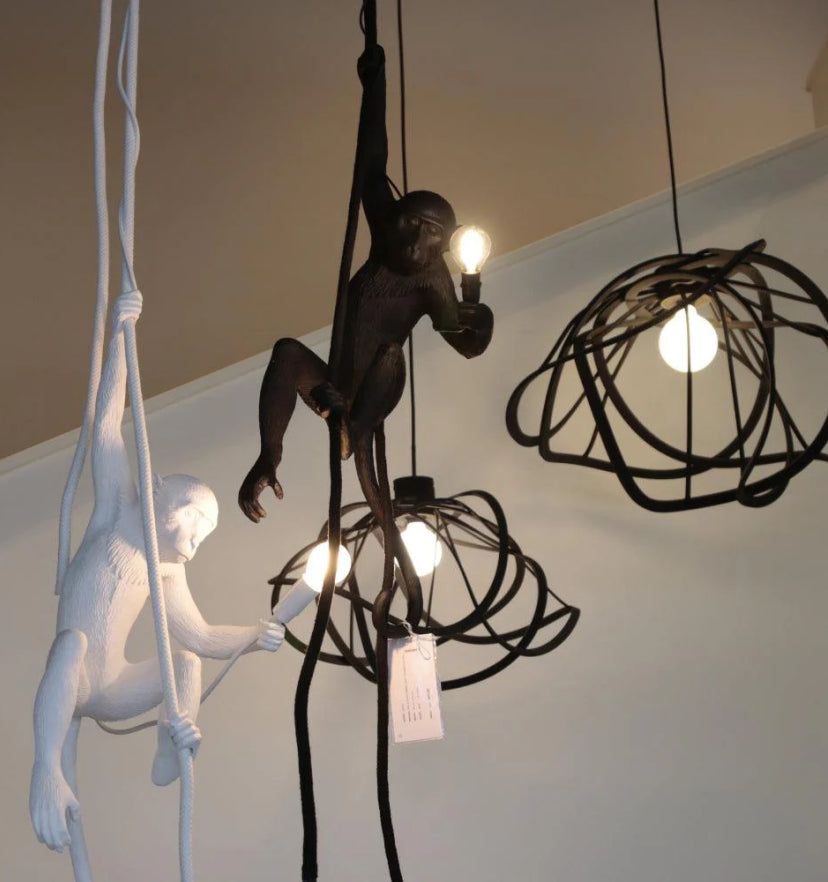 Monkey Pendnant Lamp