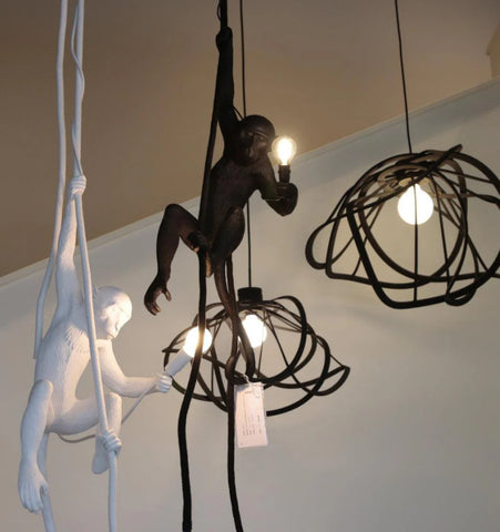 Monkey Pendnant Lamp