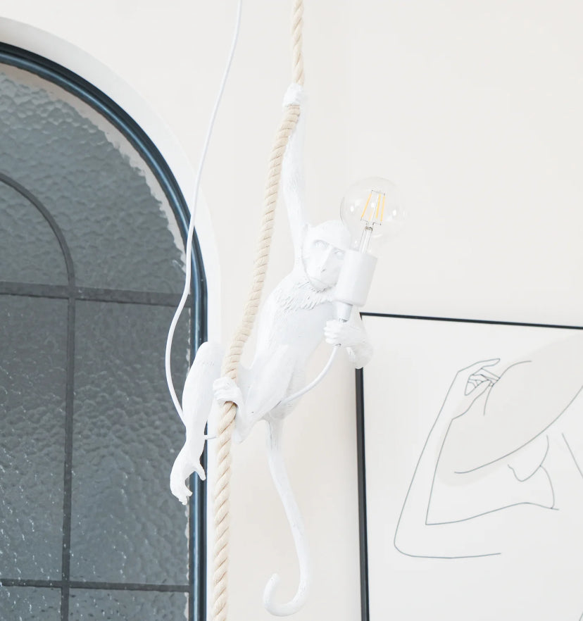 Monkey Pendnant Lamp