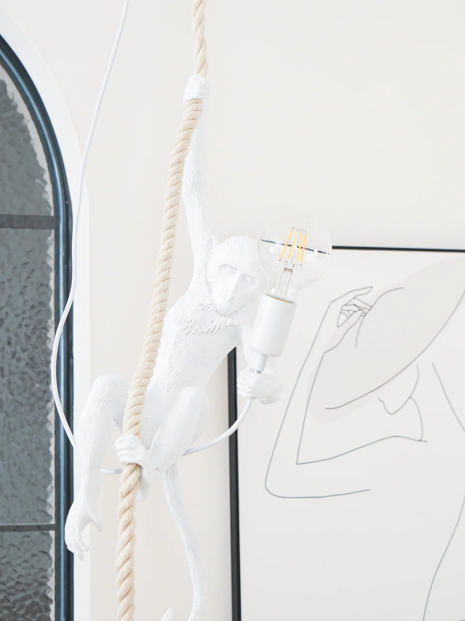 Monkey Pendnant Lamp