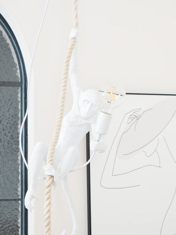 Monkey Pendnant Lamp