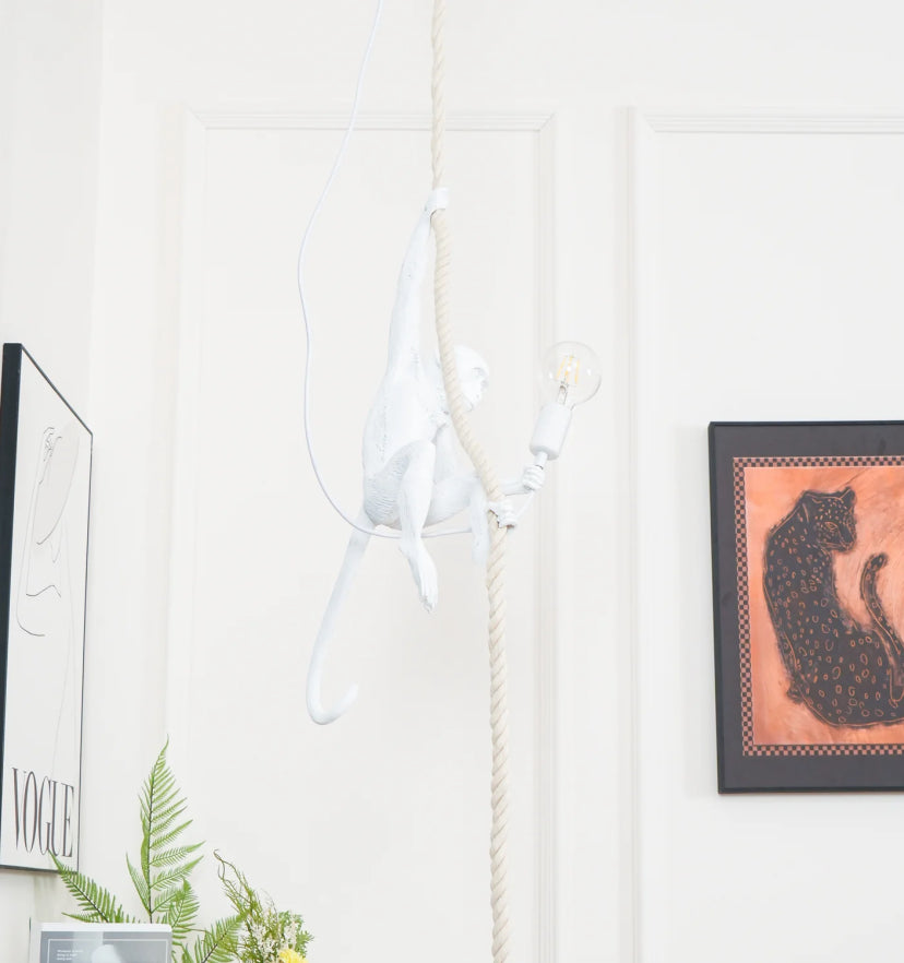 Monkey Pendnant Lamp