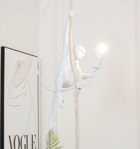 Monkey Pendnant Lamp