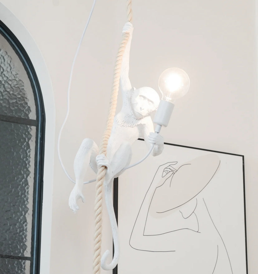 Monkey Pendnant Lamp
