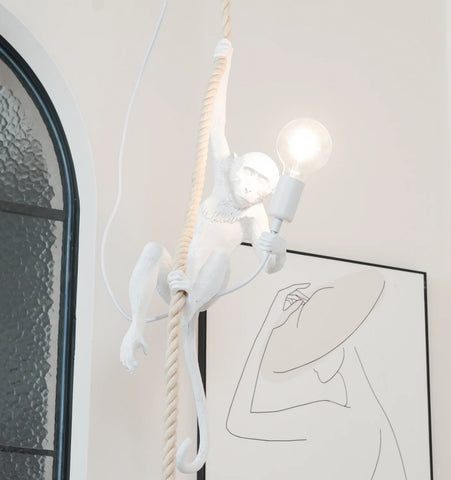 Monkey Pendnant Lamp