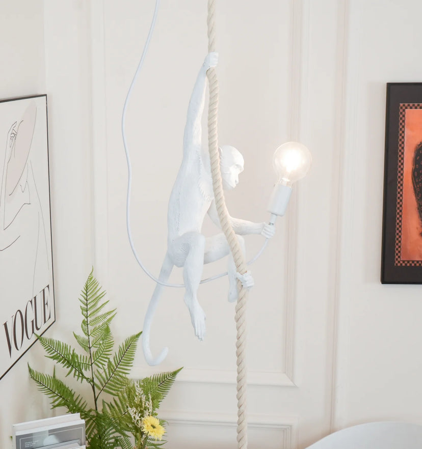 Monkey Pendnant Lamp