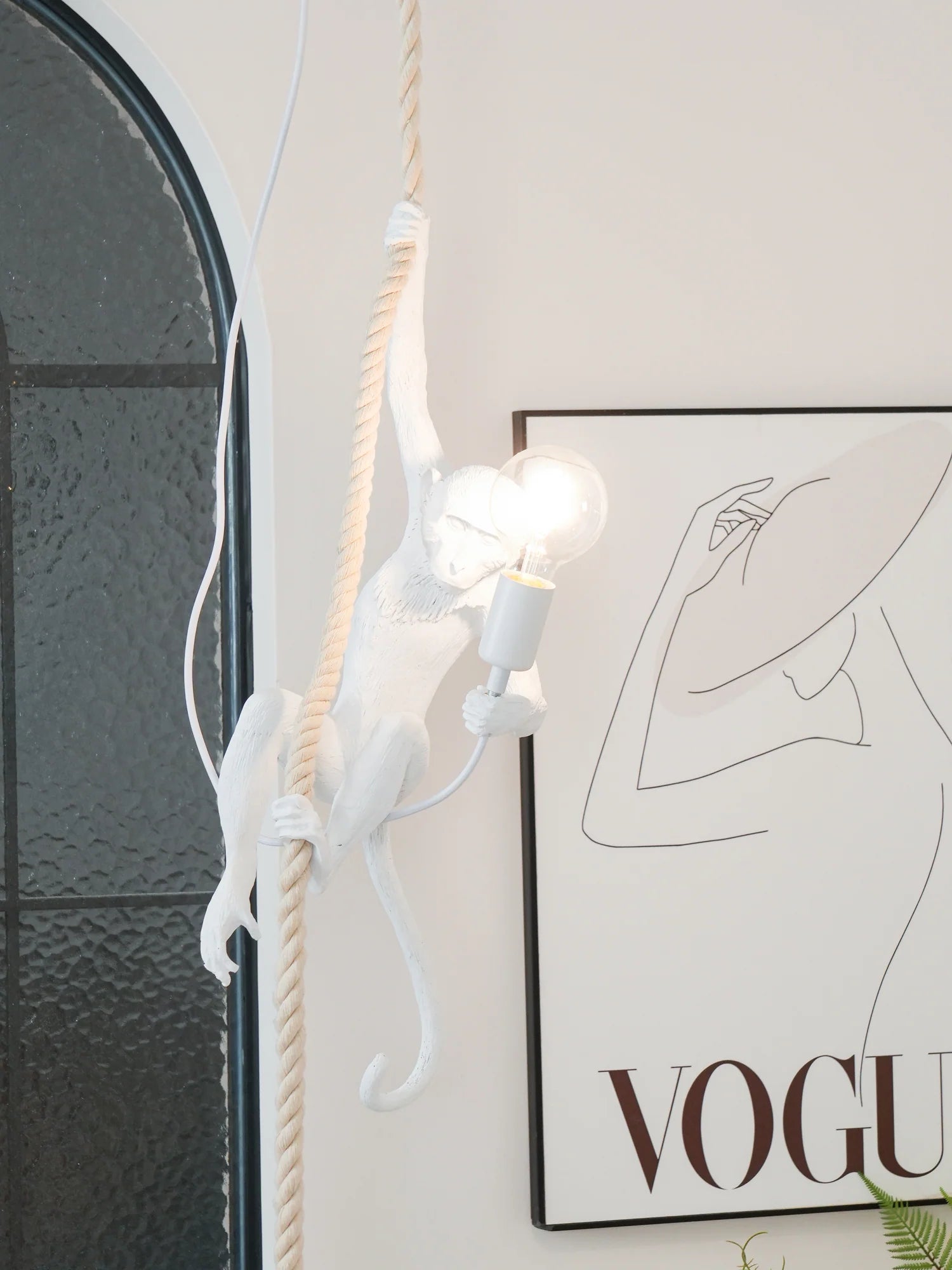 Monkey Pendnant Lamp