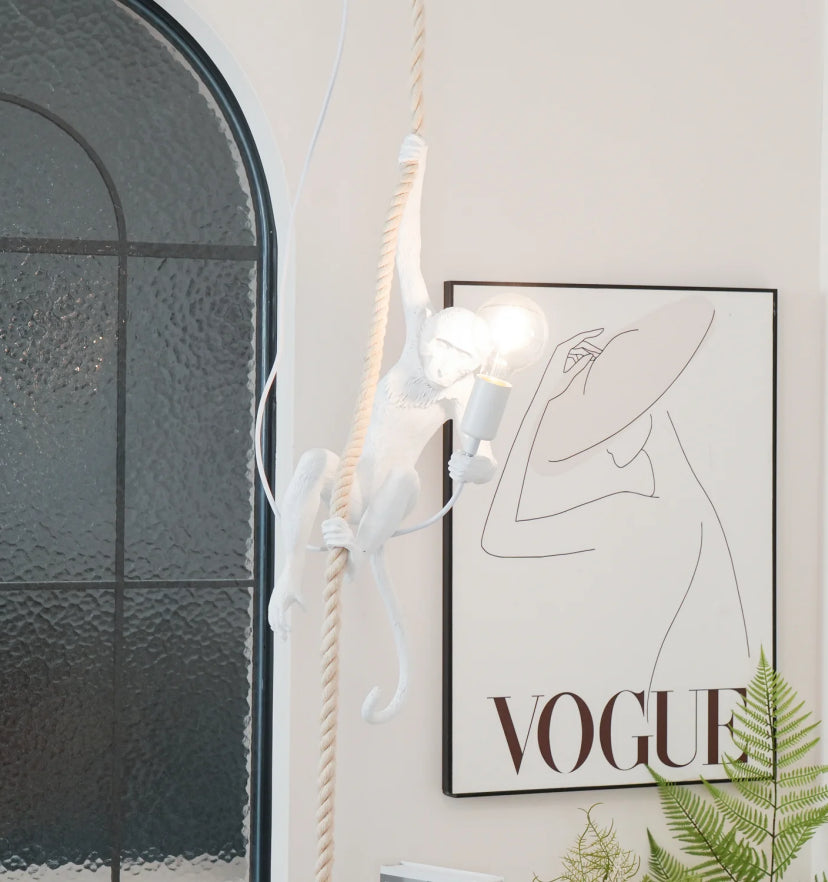 Monkey Pendnant Lamp