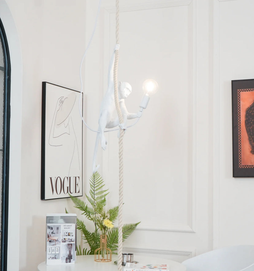 Monkey Pendnant Lamp