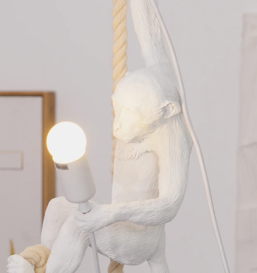 Monkey Pendnant Lamp