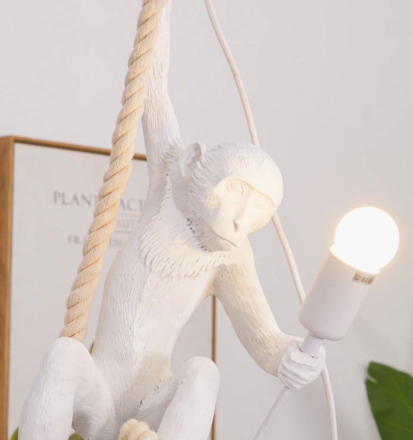 Monkey Pendnant Lamp