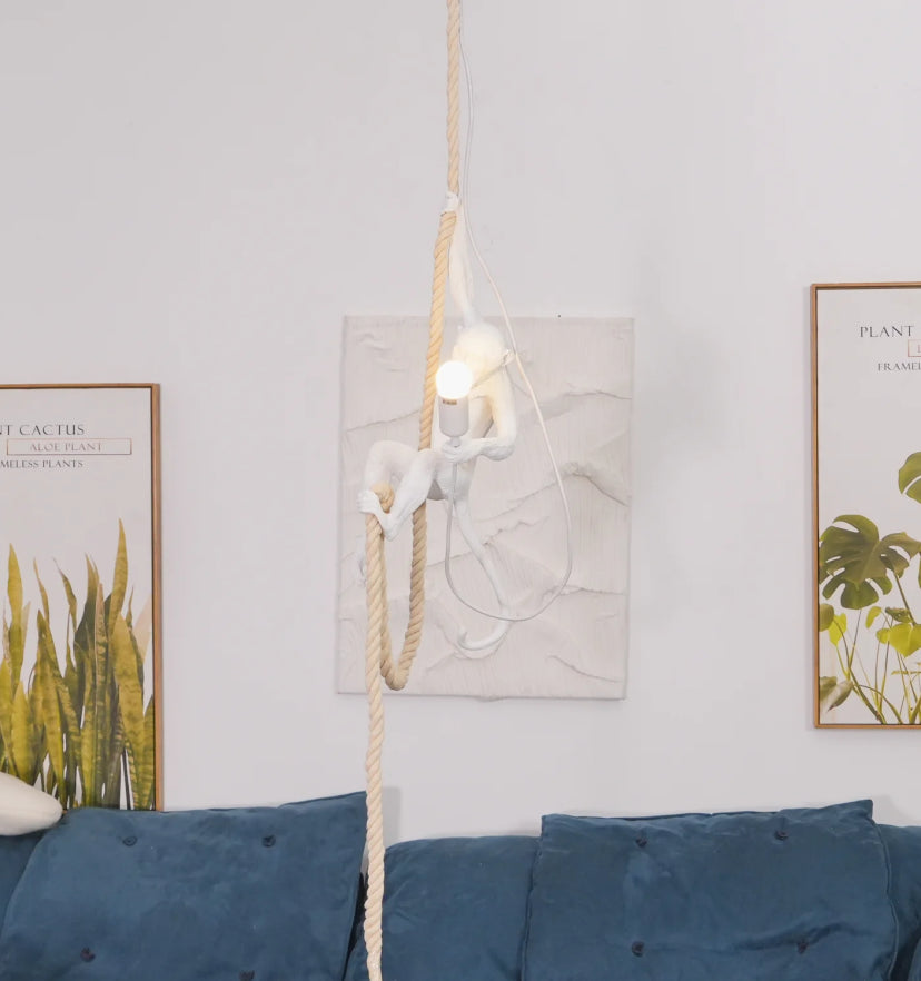 Monkey Pendnant Lamp