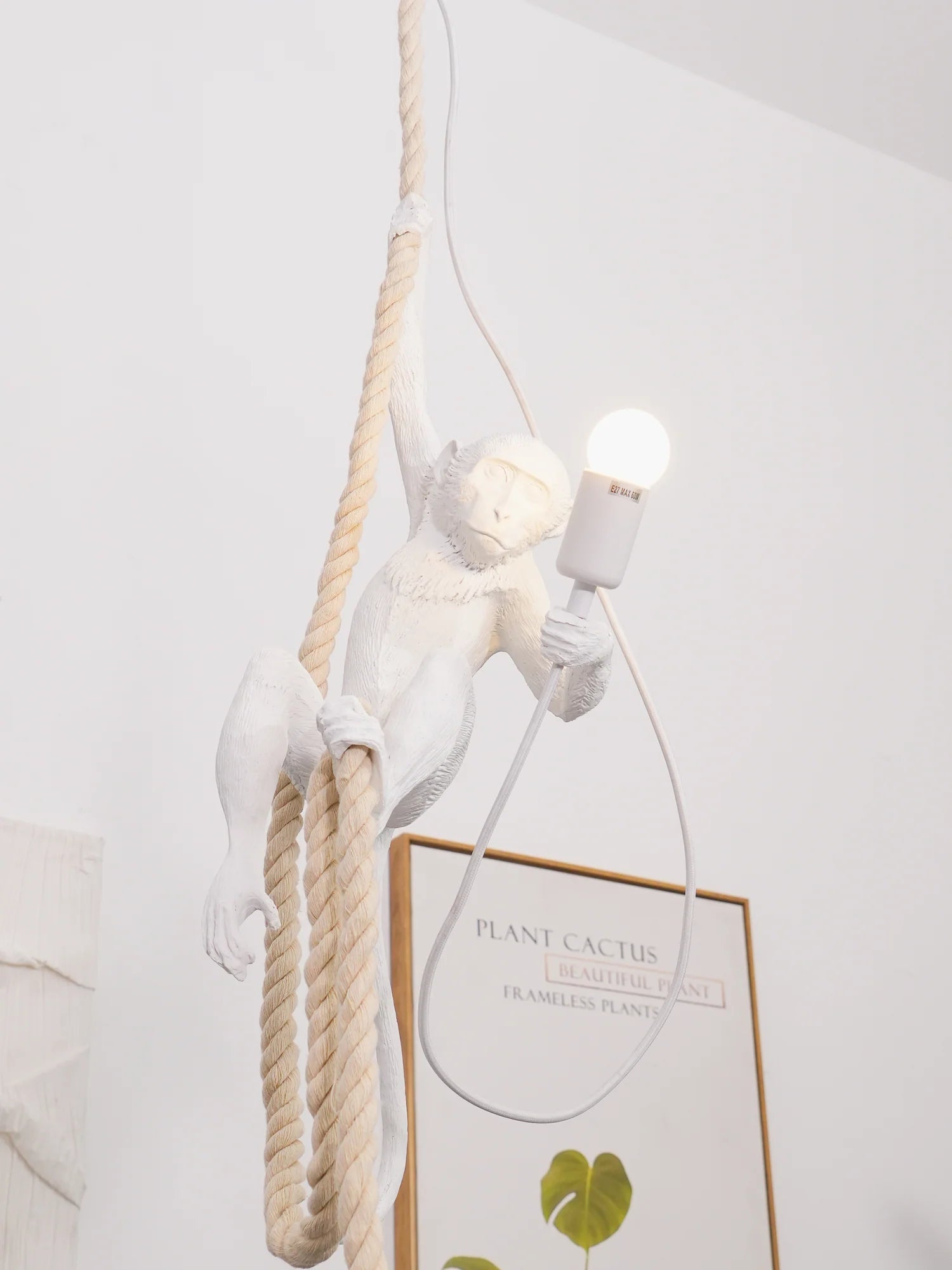 Monkey Pendnant Lamp