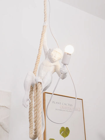 Monkey Pendnant Lamp